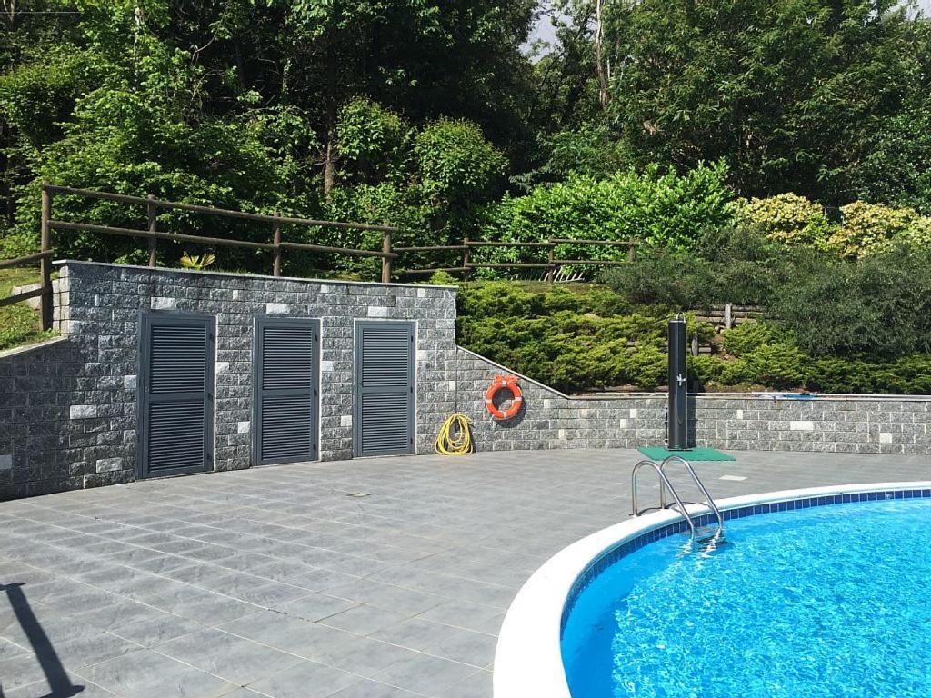 Armonie Del Lago - Lakeview Retreat With Private Garden, Pool & Jacuzzi Baveno Eksteriør bilde