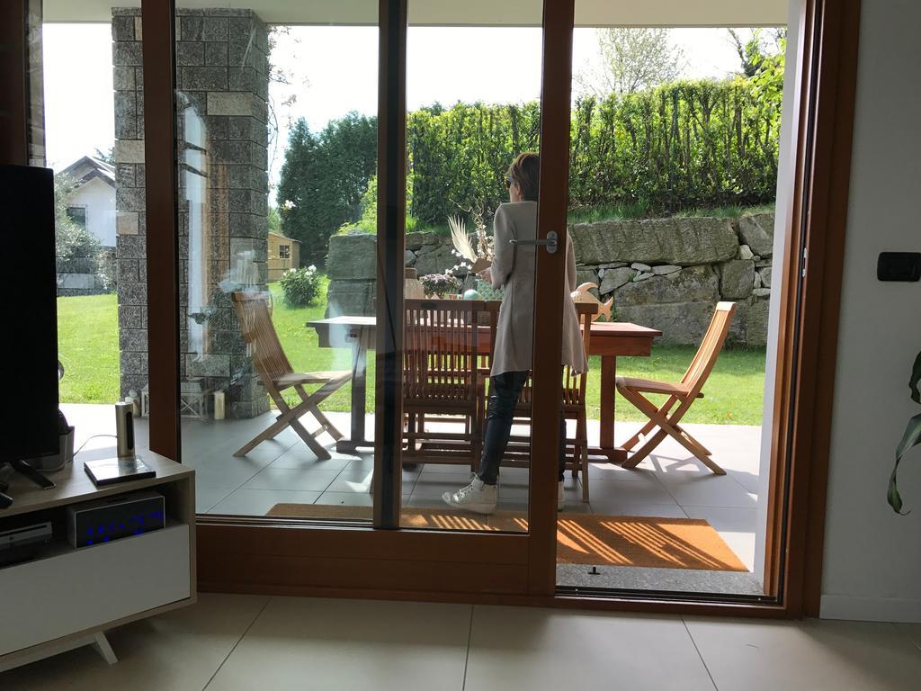 Armonie Del Lago - Lakeview Retreat With Private Garden, Pool & Jacuzzi Baveno Eksteriør bilde